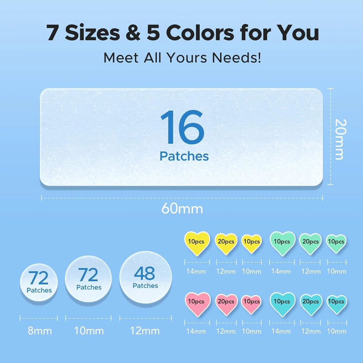 LitBear 3 IN 1 Acne Patch